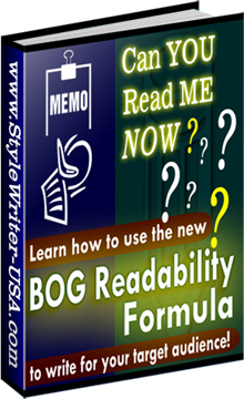 How to Use the new Bog Index Readability Formula