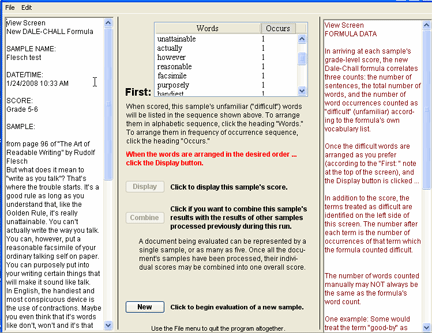 The New Dale-Chall Readability Formula