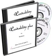READABILITY FORMULAS SOFTWARE